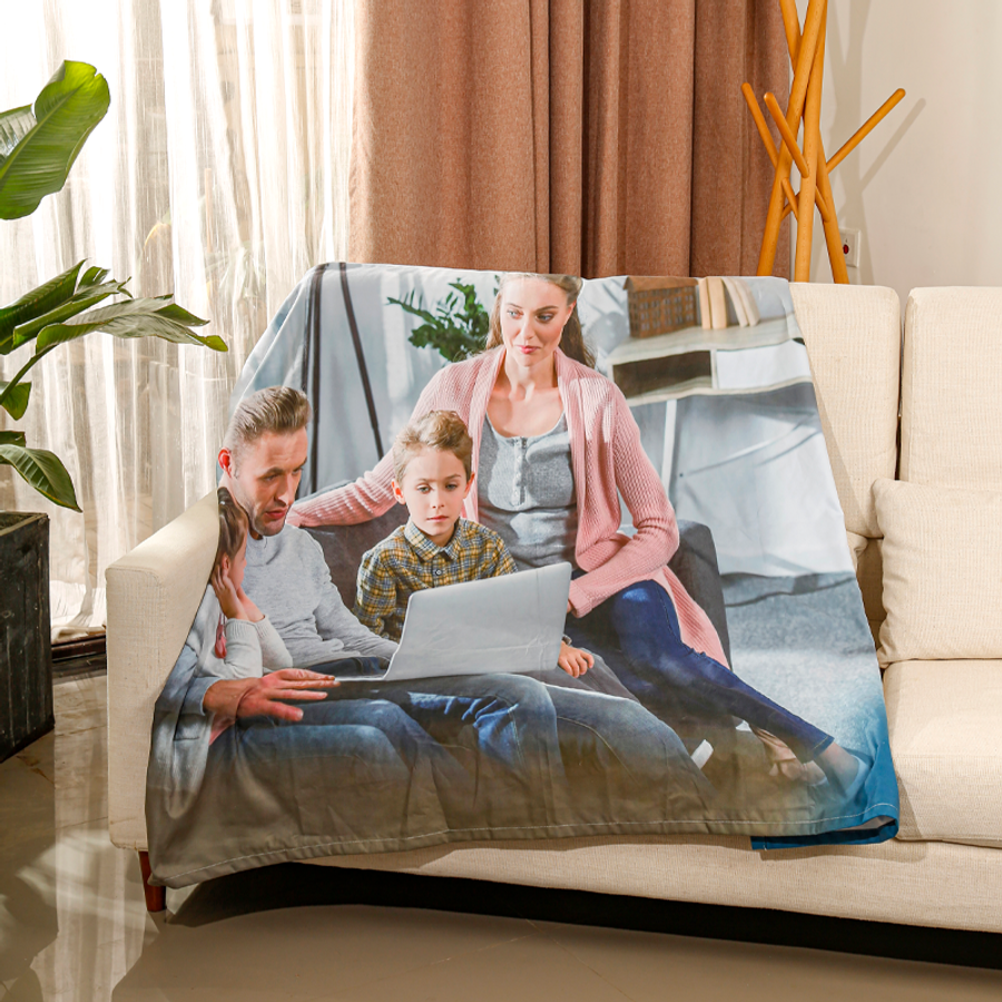 Fleece Blanket - Custom Patch