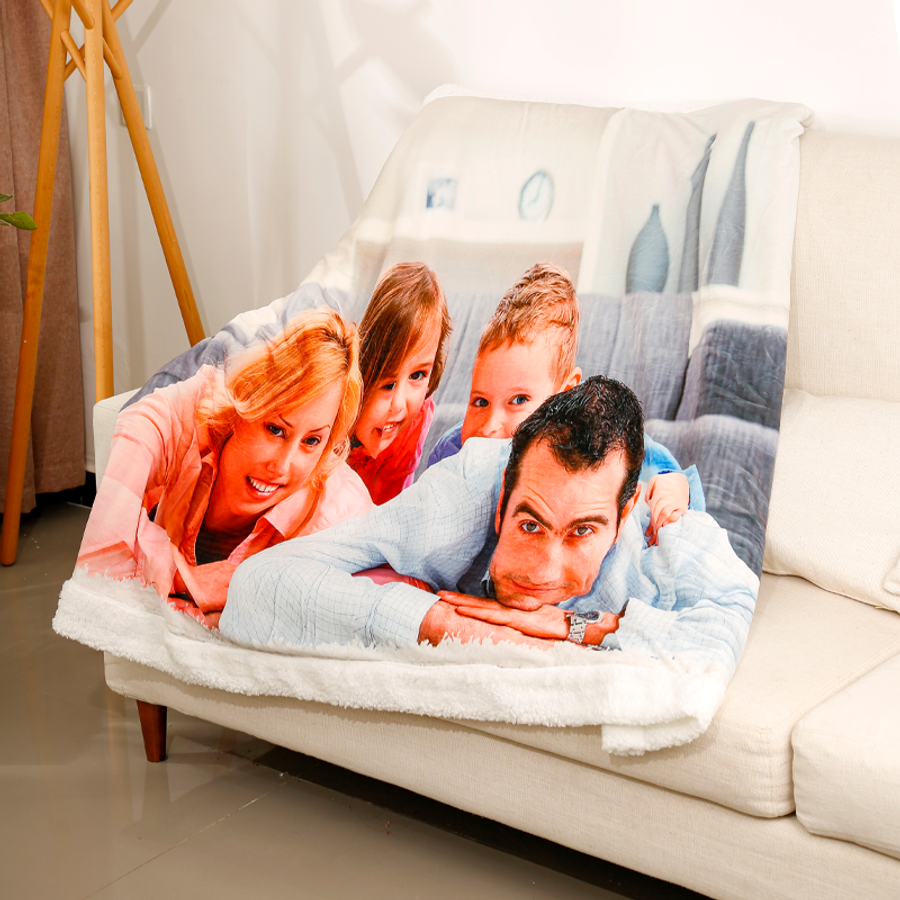 Sherpa Blanket - Custom Patch