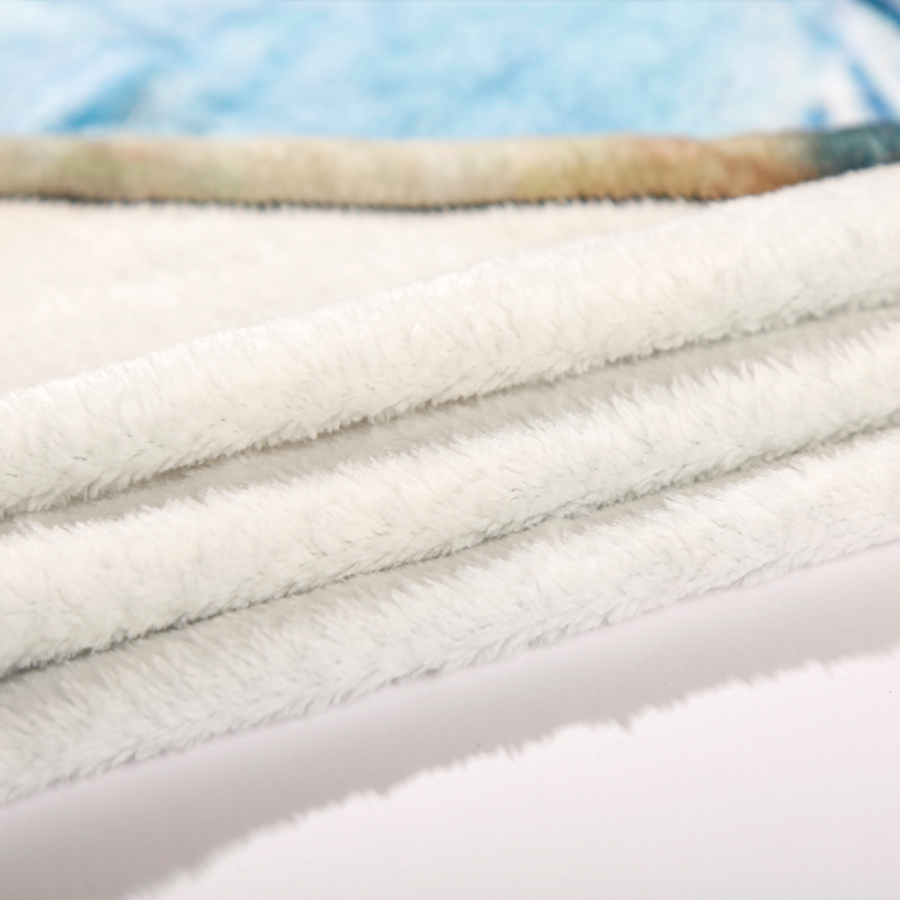 Plush Fleece Blanket - Custom Patch