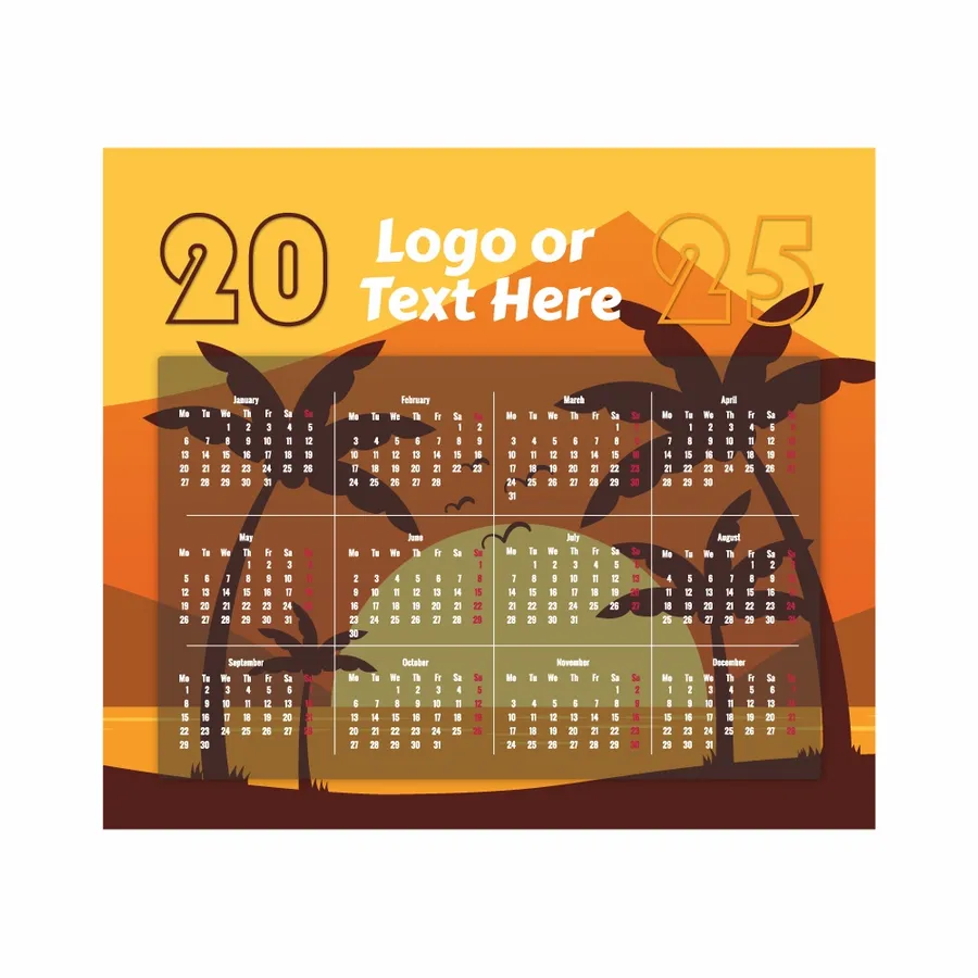 Custom Sunset Mouse Pad - Custom Patch