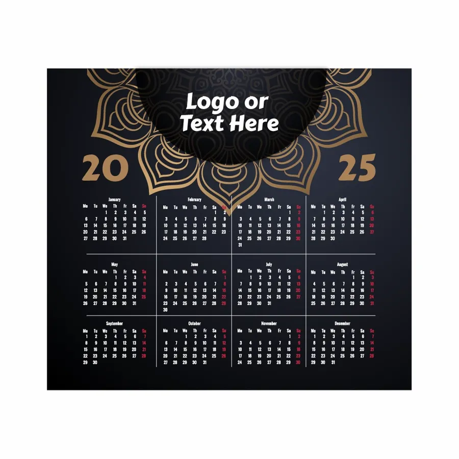 Decorative Mandala/Oriental Mouse Pad - Custom Patch