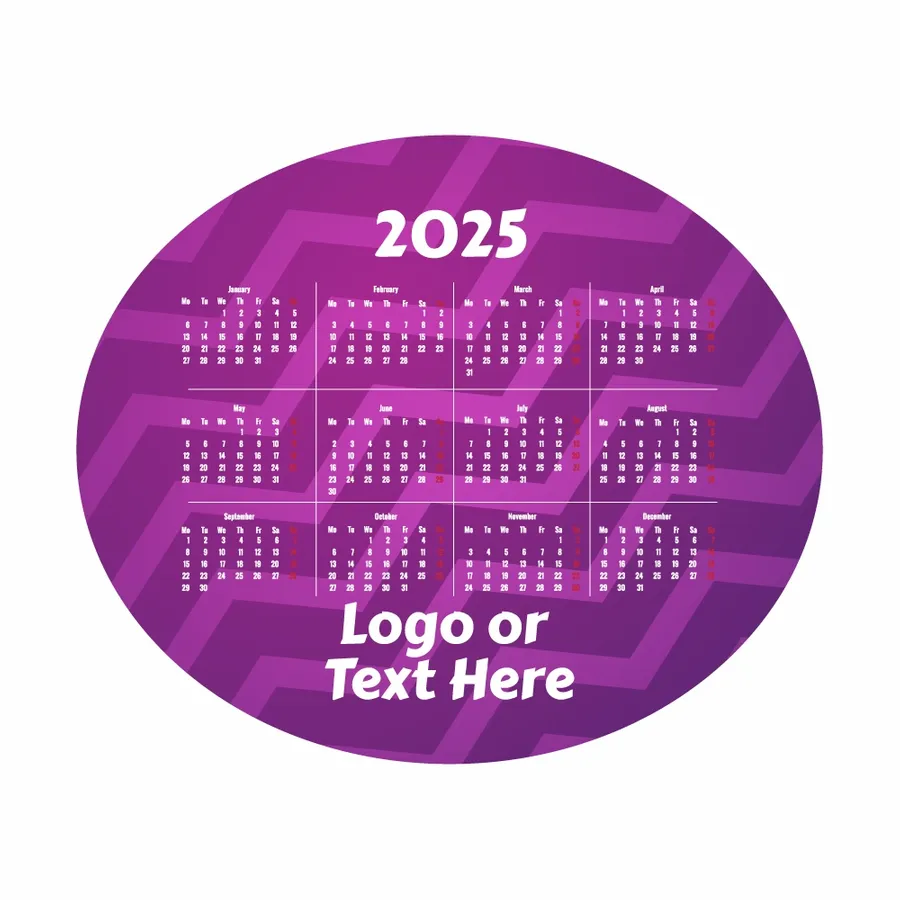 Custom Purple Mouse Pad - Custom Patch