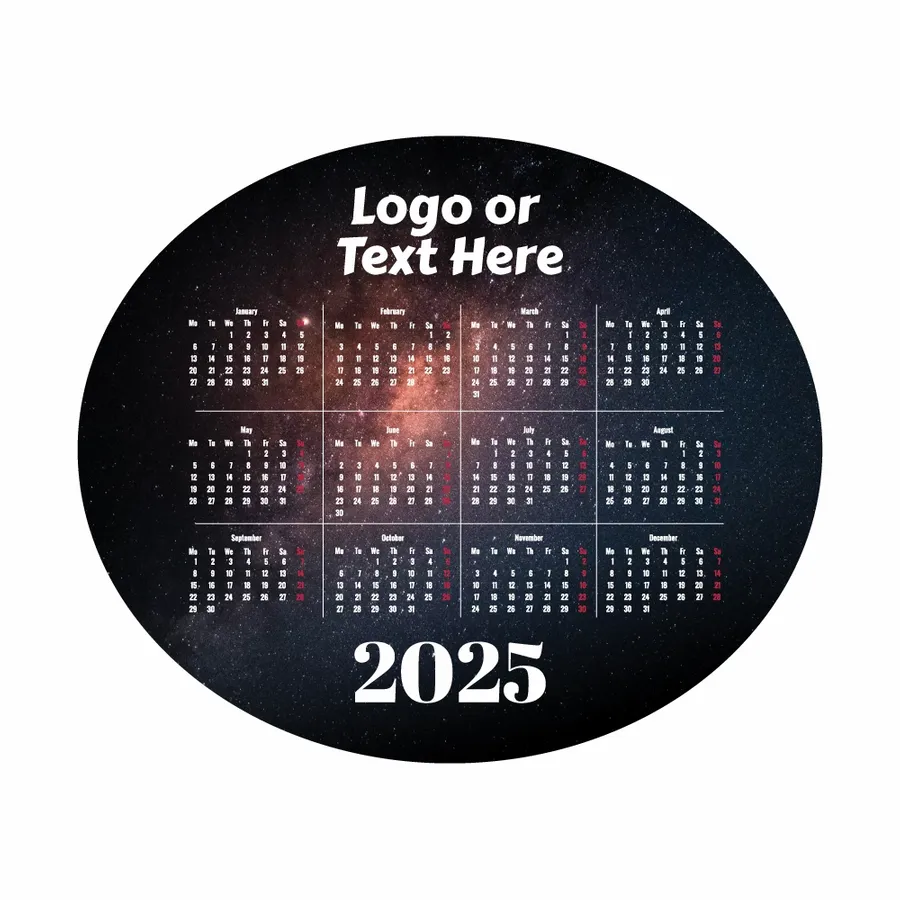 Space & Galaxy Themed Mouse Pad - Custom Patch