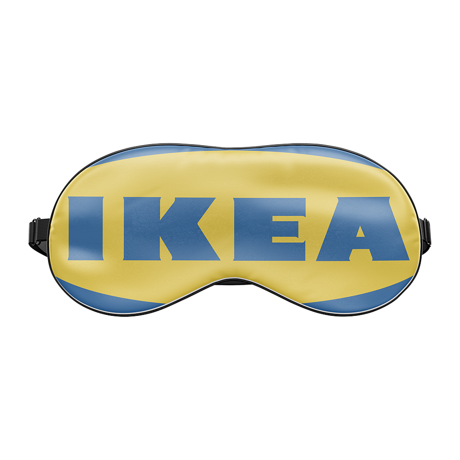 Satin Eye Masks - Custom Patch