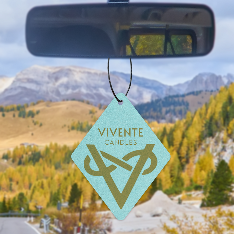 Eco Kraft Paper Air Freshener - Custom Patch