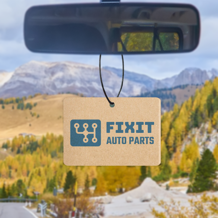 Eco Kraft Paper Air Freshener - Custom Patch