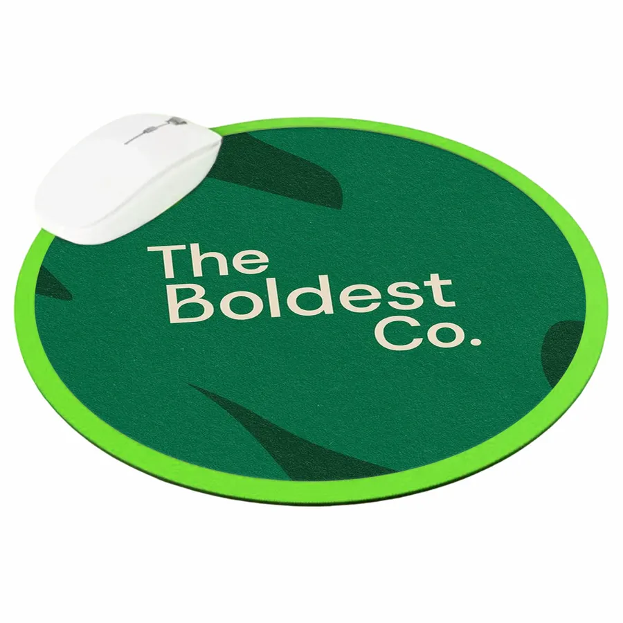 Custom Round Mouse Pad - Custom Patch