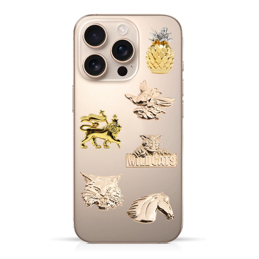 Phone Metal Badge Stickers - Custom Patch