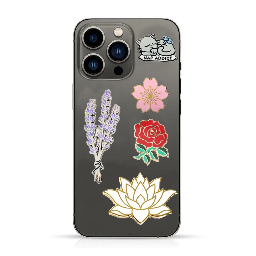 Phone Metal Badge Stickers - Custom Patch