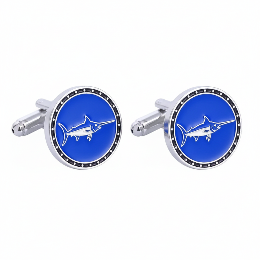 Soft Enamel Cufflinks - Custom Patch