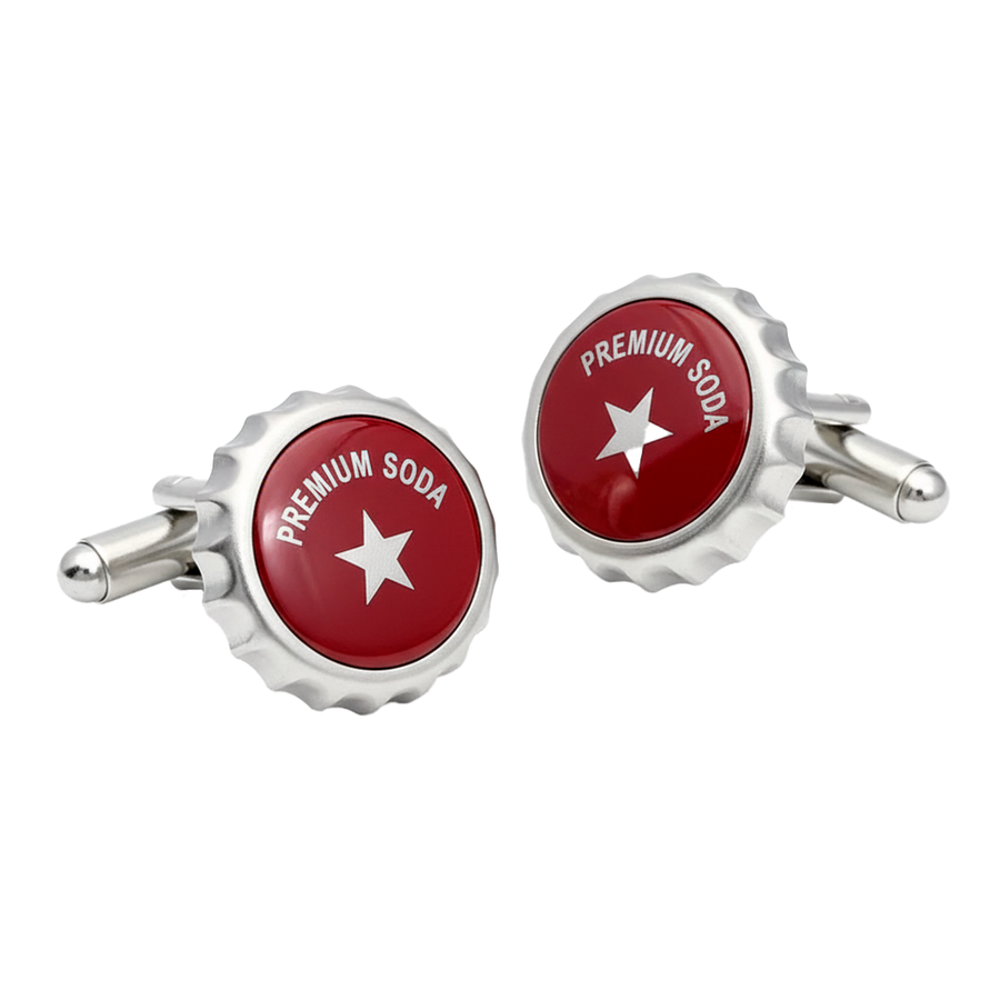 3D Cufflinks - Custom Patch