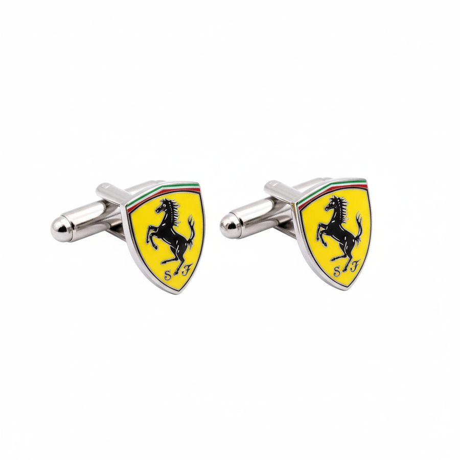 Hard Enamel Cufflinks - Custom Patch