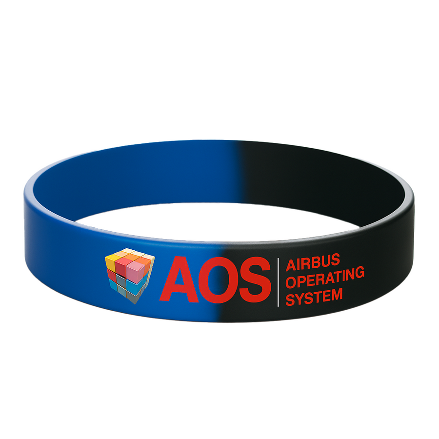 Full Color Silicone Wristbands - Custom Patch