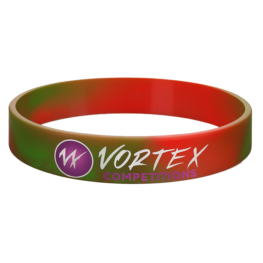 Full Color Silicone Wristbands - Custom Patch