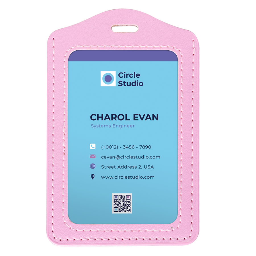 Custom PU Badge Holders - Custom Patch