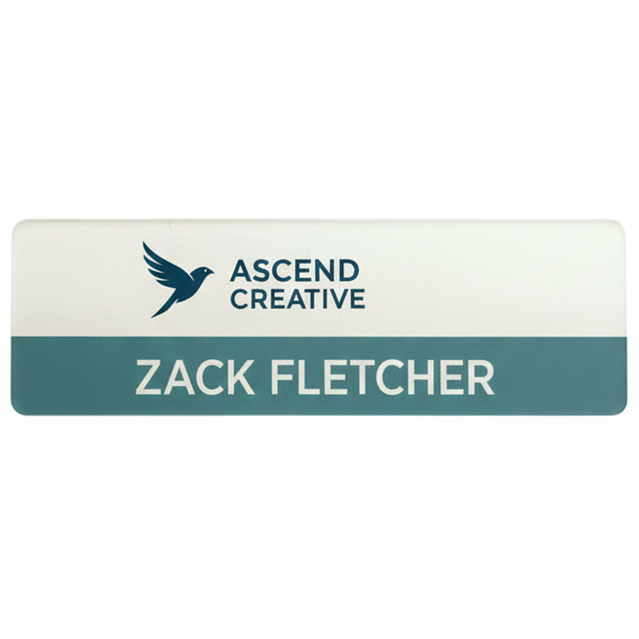 Acrylic Name Badges - Custom Patch