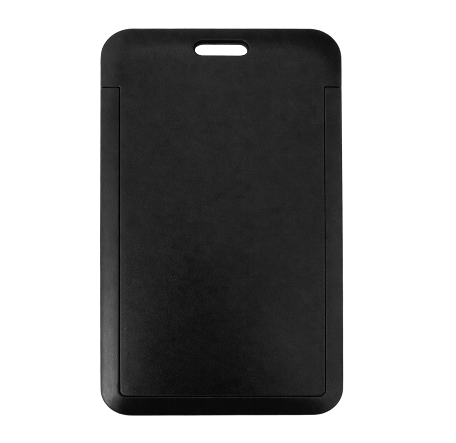 Full Color Printed Plastic Holder - Custom Patch