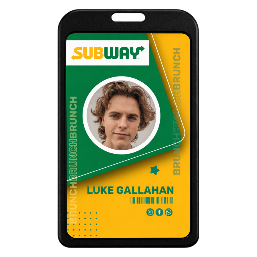 Standard Aluminum Holder - Custom Patch