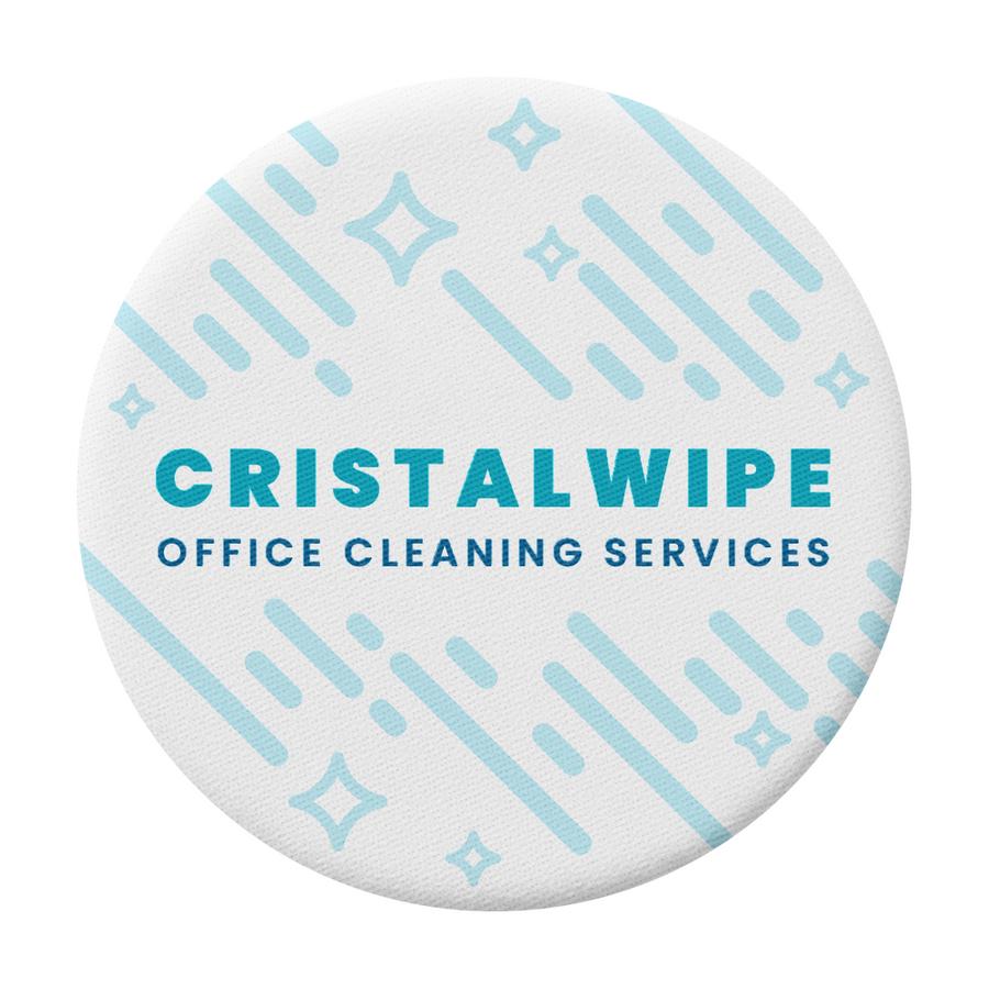 Woven Button Pins - Custom Patch