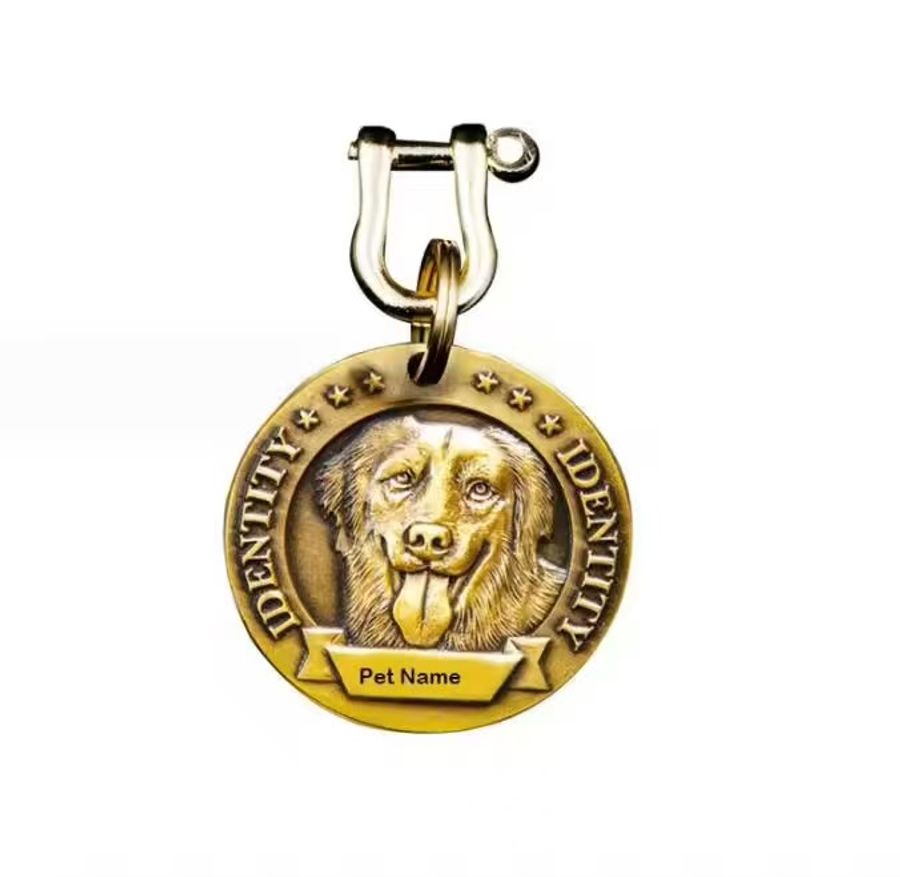 Copper Dog Tags - Custom Patch