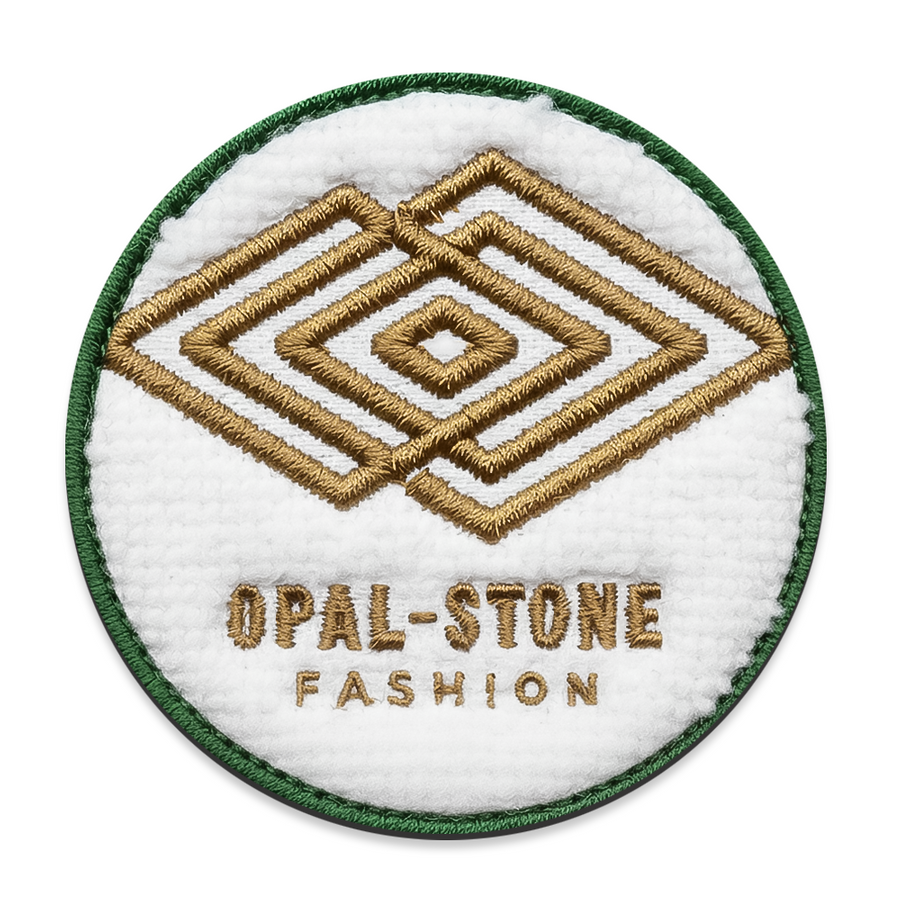 Chenille Button Pins - Custom Patch