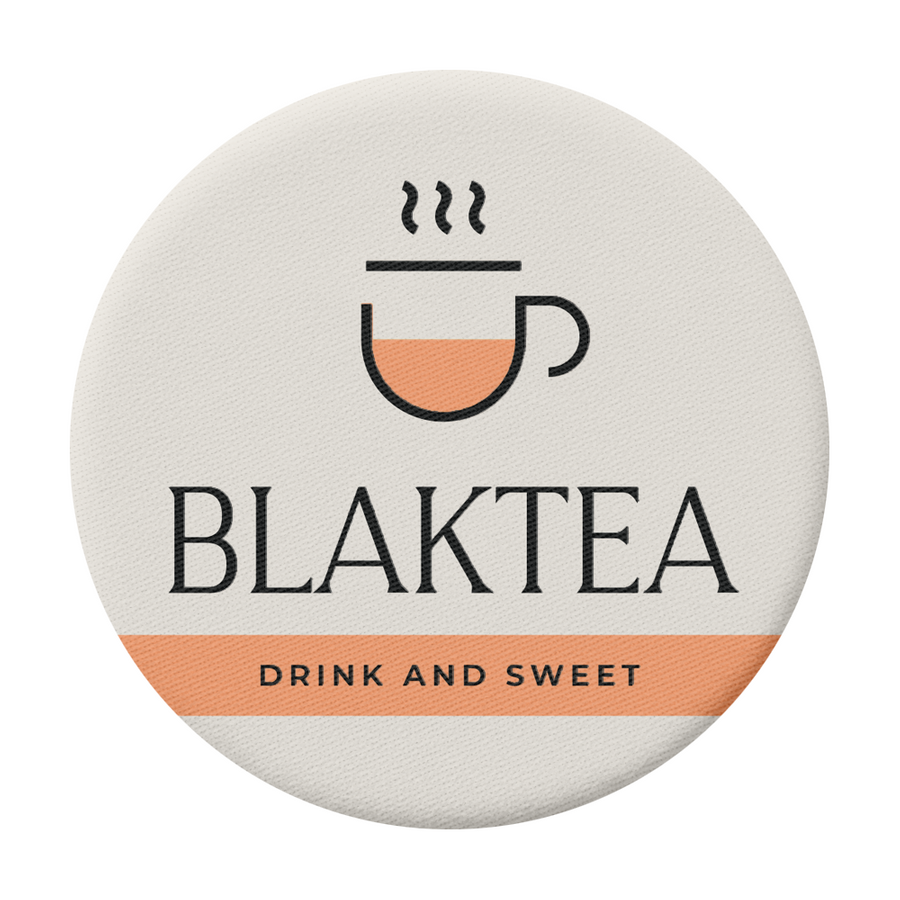 Woven Button Pins - Custom Patch