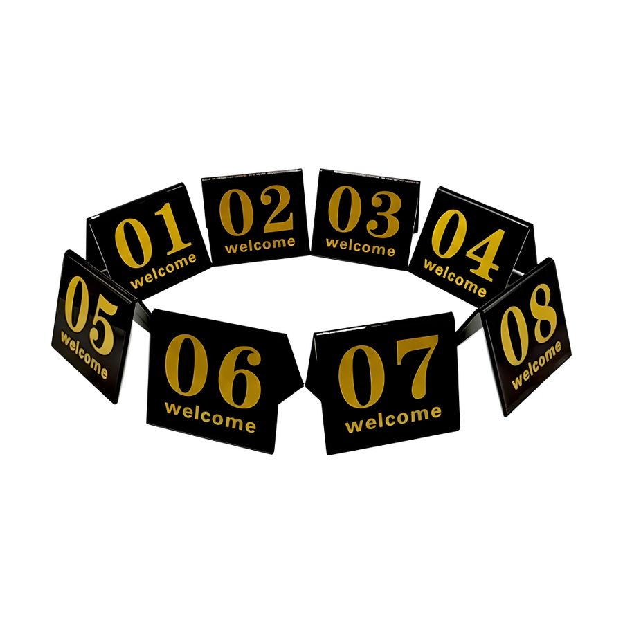 Tent Table Numbers - Custom Patch