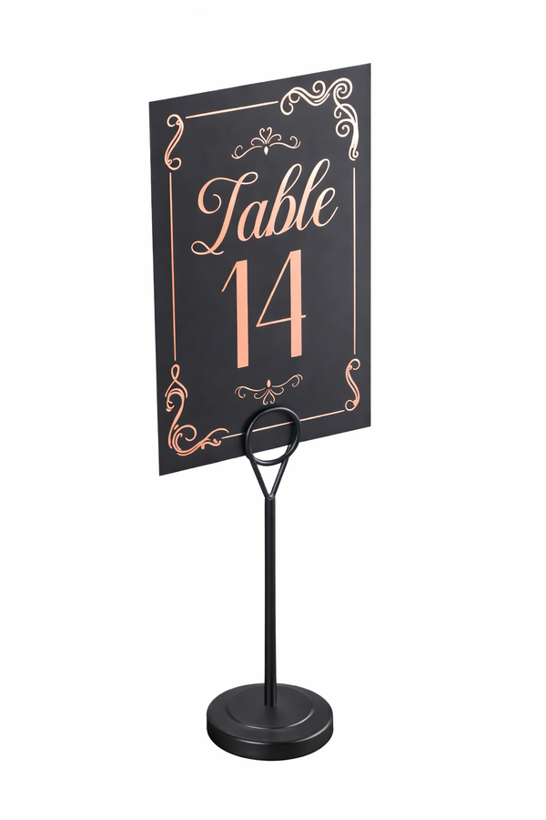 Paper Table Numbers - Custom Patch