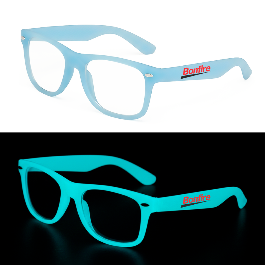 Glow-In-The-Dark Glasses - Custom Patch