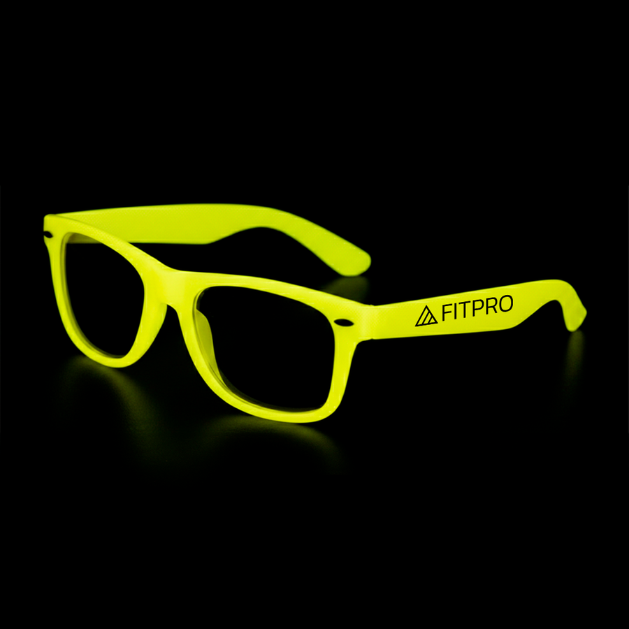 Glow-In-The-Dark Glasses - Custom Patch