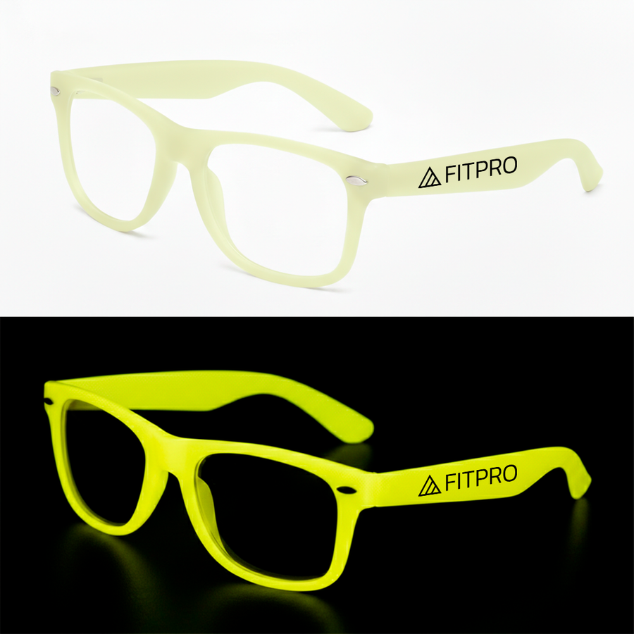 Glow-In-The-Dark Glasses - Custom Patch