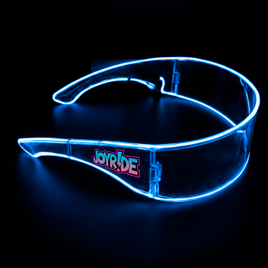 Light Up Cyber Glasses - Custom Patch