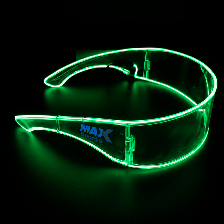 Light Up Cyber Glasses - Custom Patch