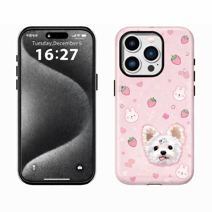 Solid iPhone Cases - Custom Patch