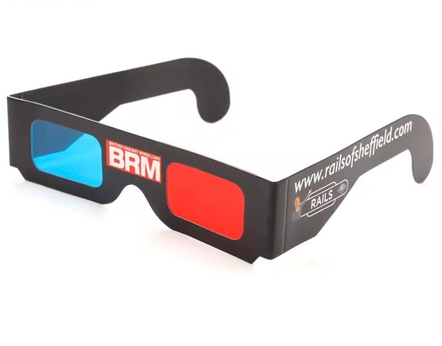 Paper 3D/Anaglyph Glasses - Custom Patch