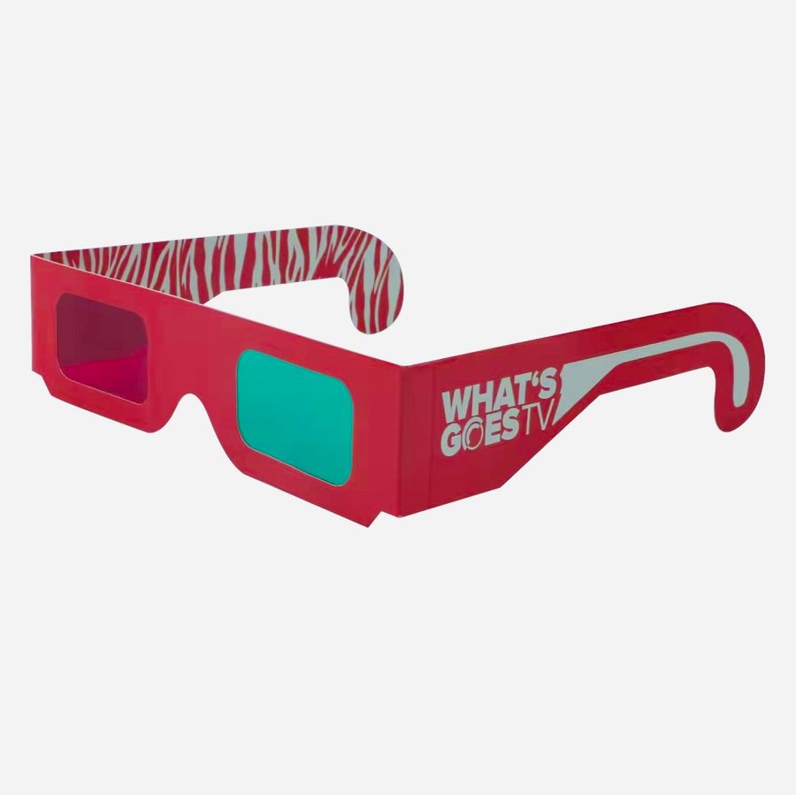 Blu Ray 3D Glasses - Custom Patch