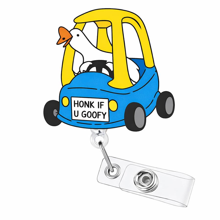 Custom Shape Acrylic Badge Reel - Custom Patch