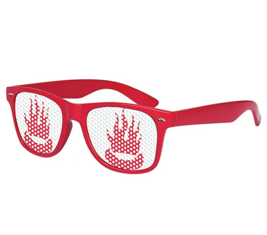 Retro Specs Glasses - Custom Patch
