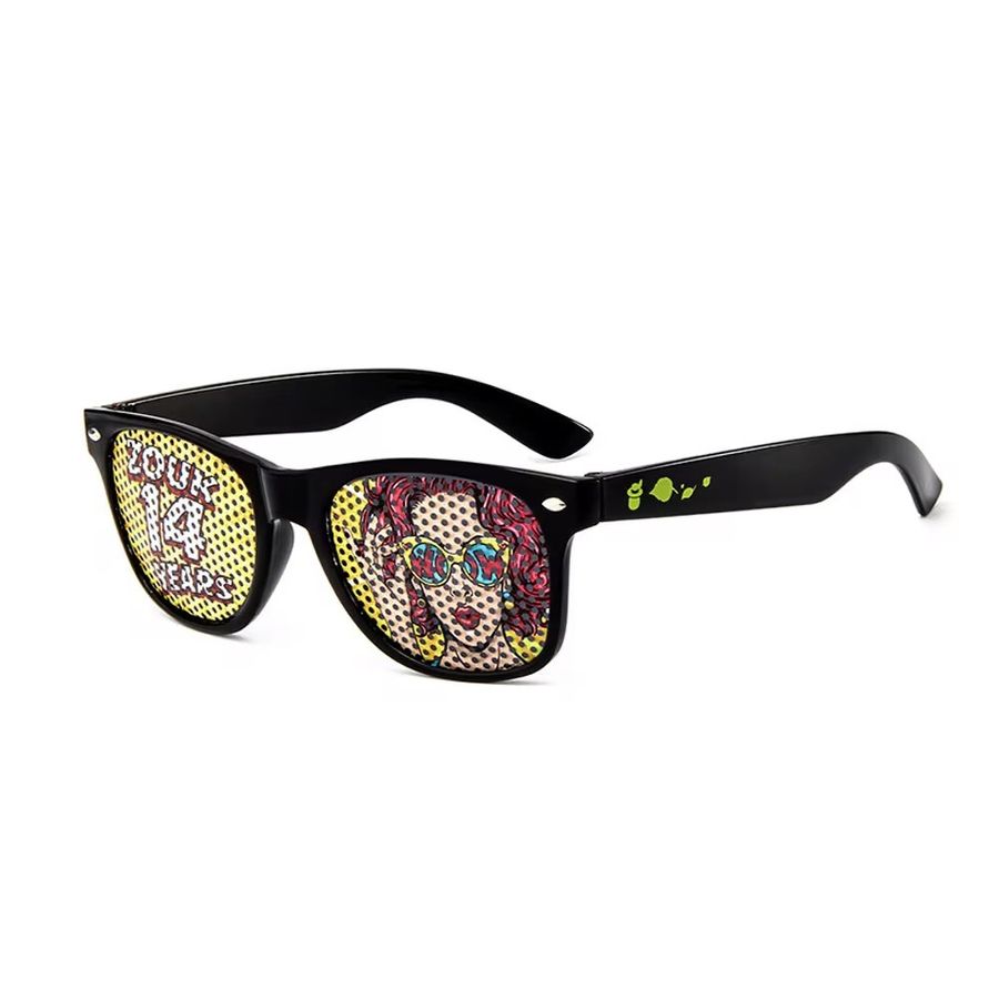 Retro Specs Glasses - Custom Patch