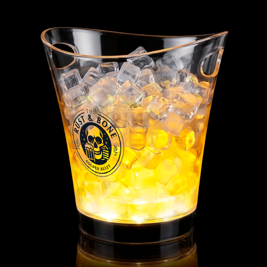 Classic Light-Up Drink Buckets - Custom Patch