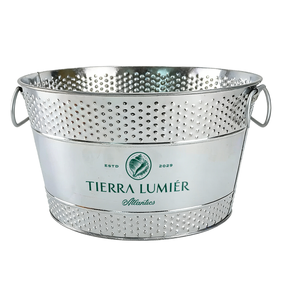 Galvanized Beverage & Ice Buckets - Custom Patch