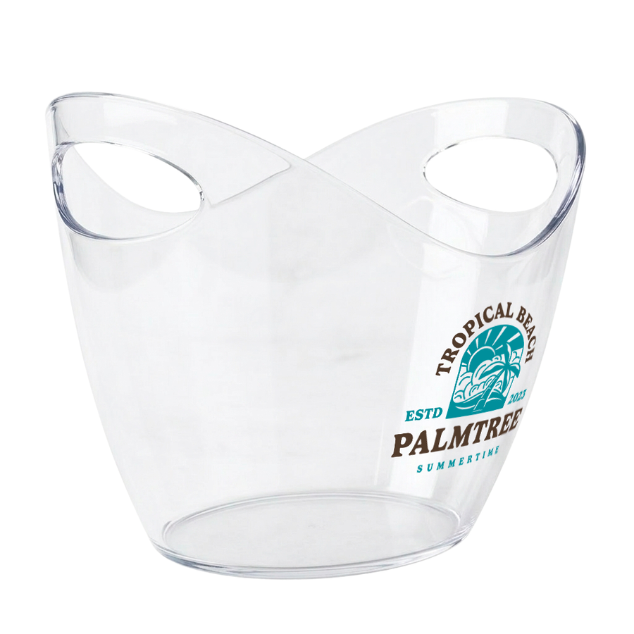 Curved Dual-Handle Drink Buckets - Custom Patch