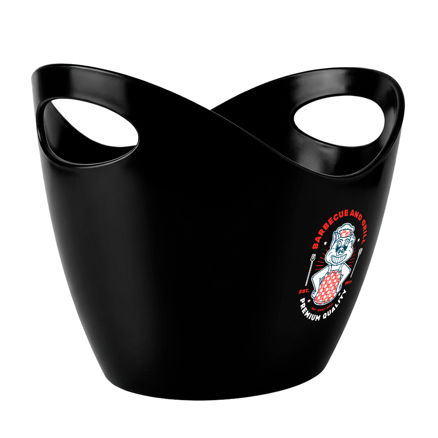 Curved Dual-Handle Drink Buckets - Custom Patch