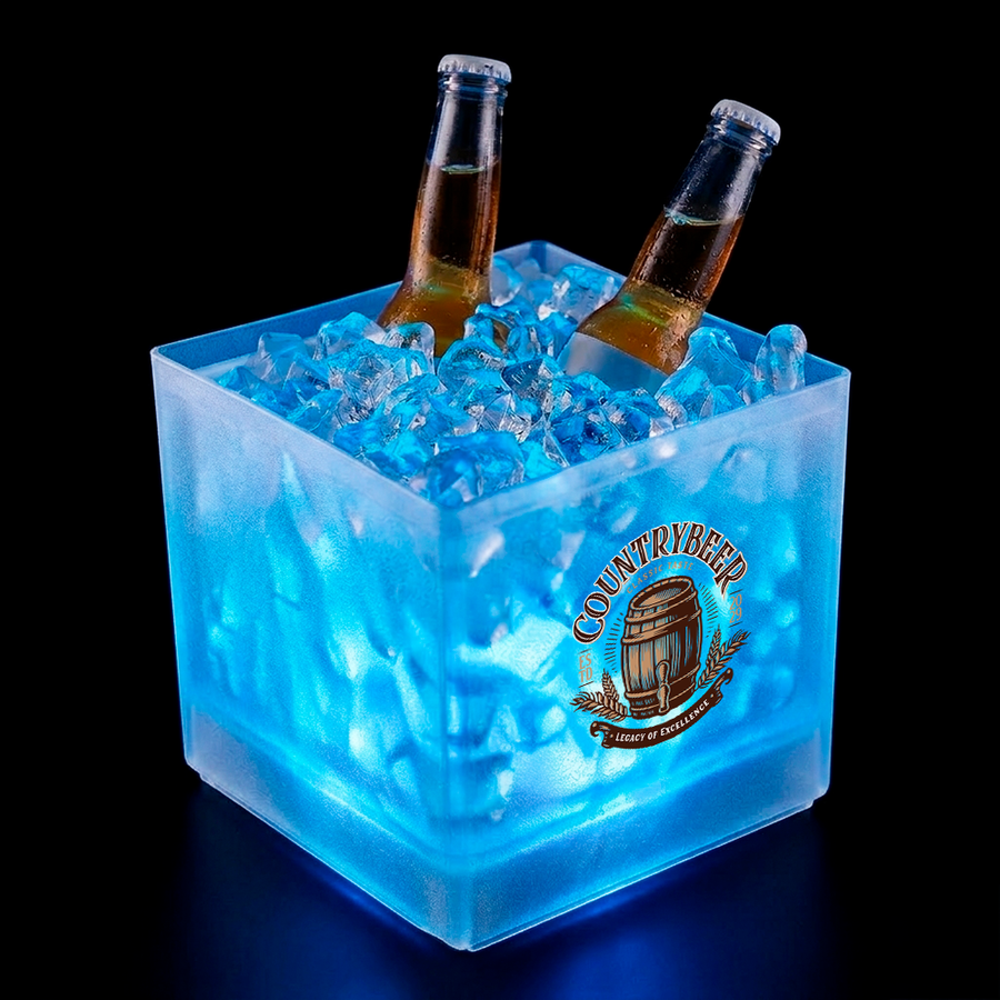 LED Frosted Drink Cubes - Custom Patch