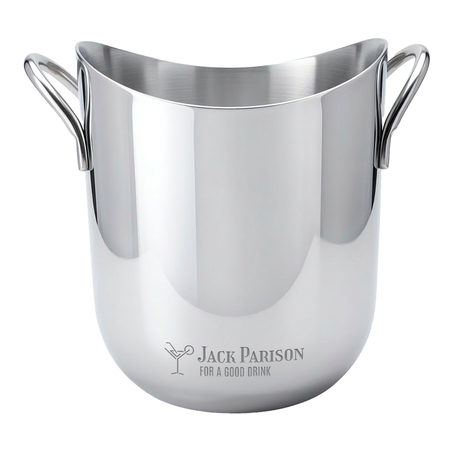 Stainless Steel Party Buckets - Custom Patch