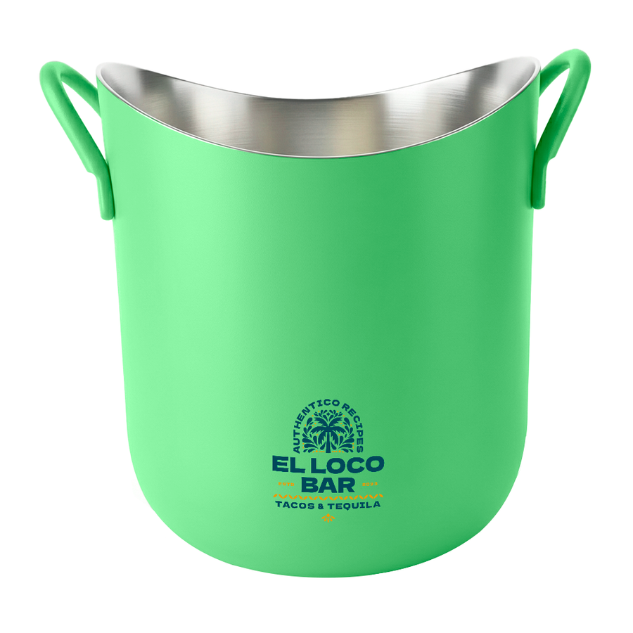 Stainless Steel Party Buckets - Custom Patch