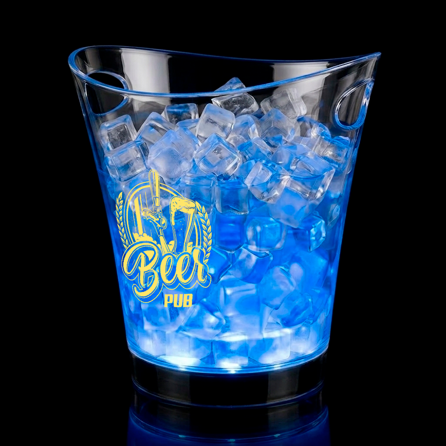 Classic Light-Up Drink Buckets - Custom Patch