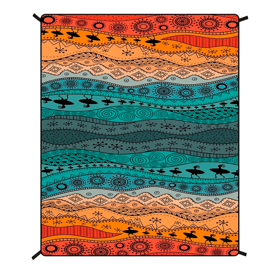 Windproof Beach Mats - Custom Patch