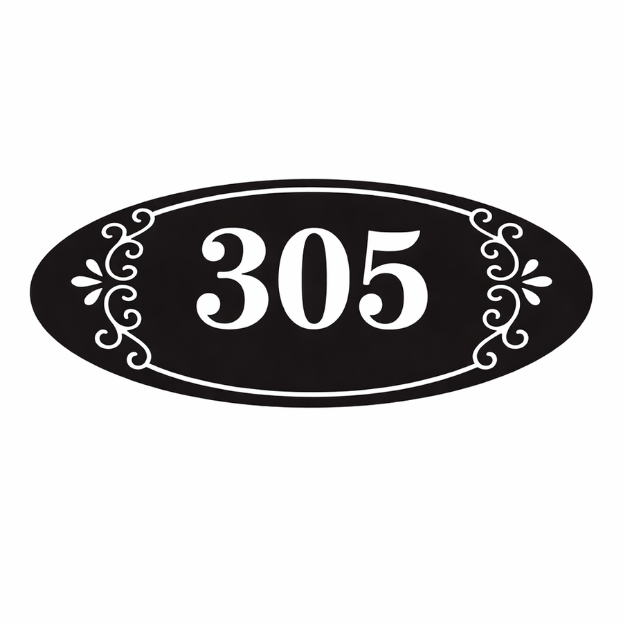 Bespoke Door Number Plates - Custom Patch