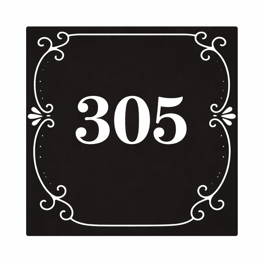 Bespoke Door Number Plates - Custom Patch